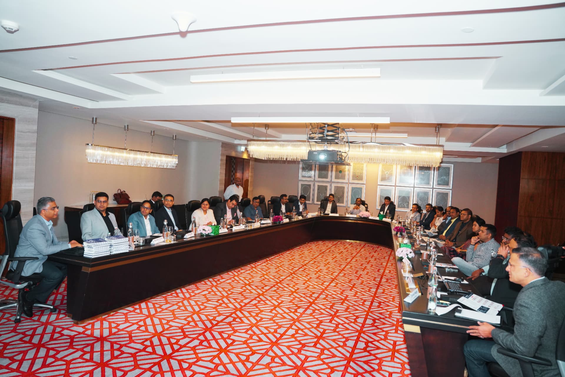 GCC Leaders participating in an executive roundtable