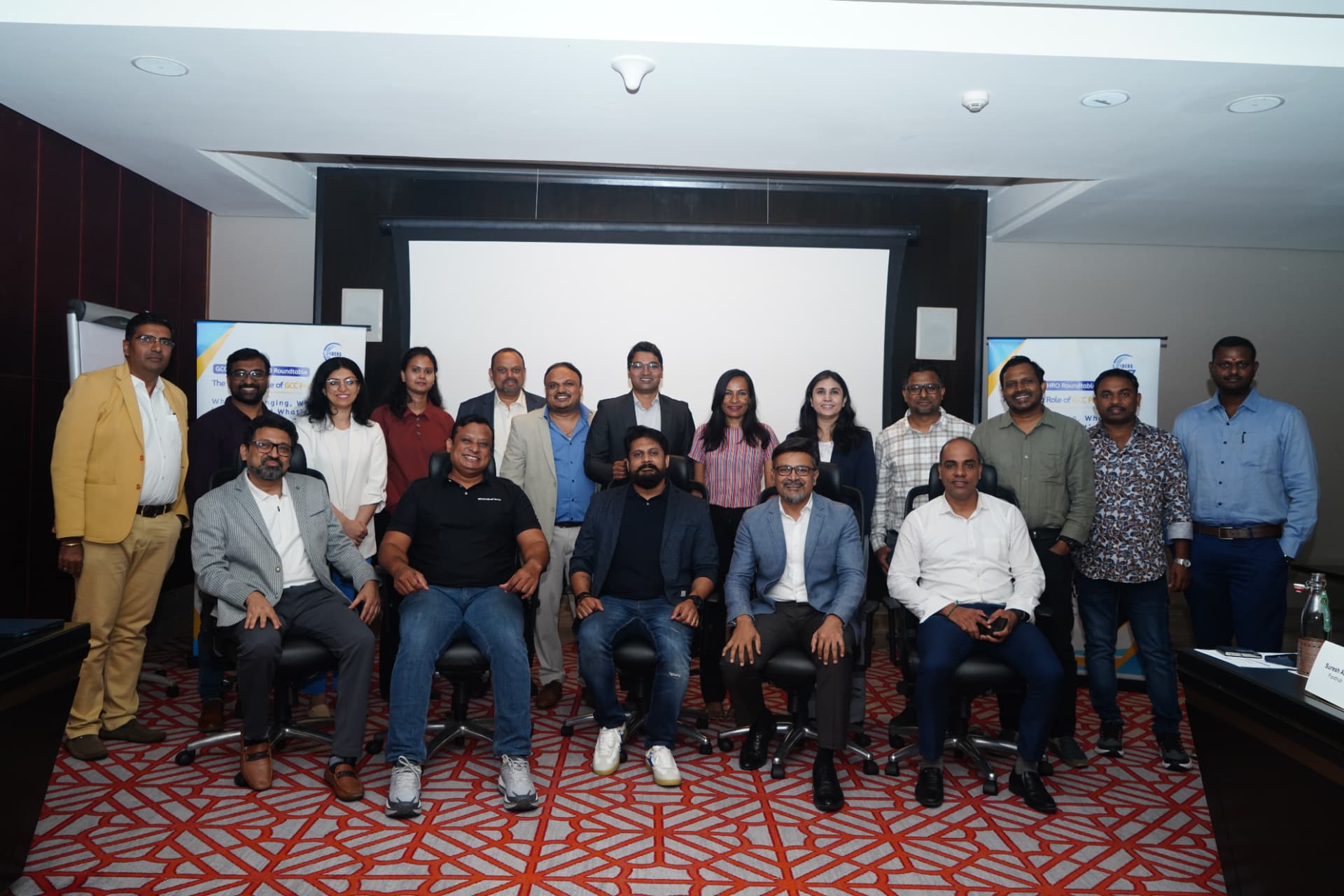 Senior GCC and HR leaders at a GCC Leaders community session